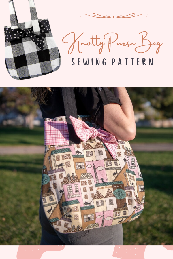 Knotty Purse Bag sewing pattern - Sew Modern Bags