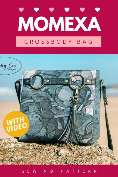 Momexa Crossbody Bag sewing pattern (with video)