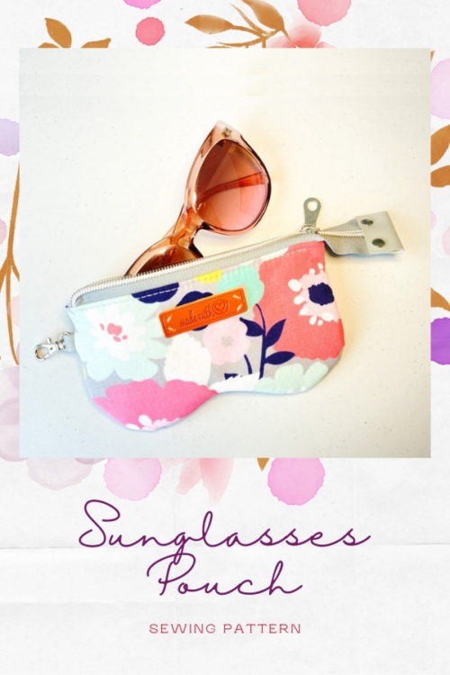 Sunglasses Pouch sewing pattern Sew Modern Bags