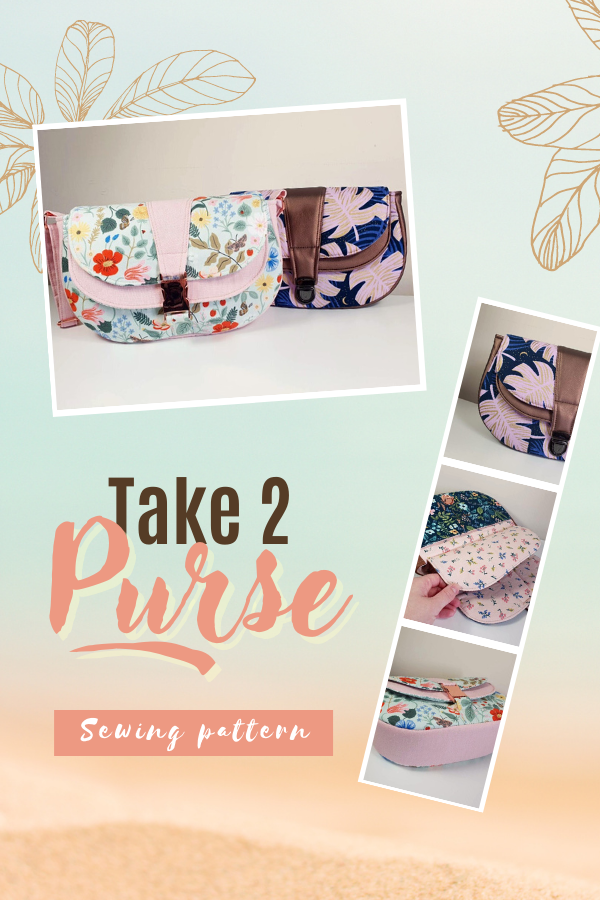 Take 2 Purse sewing pattern