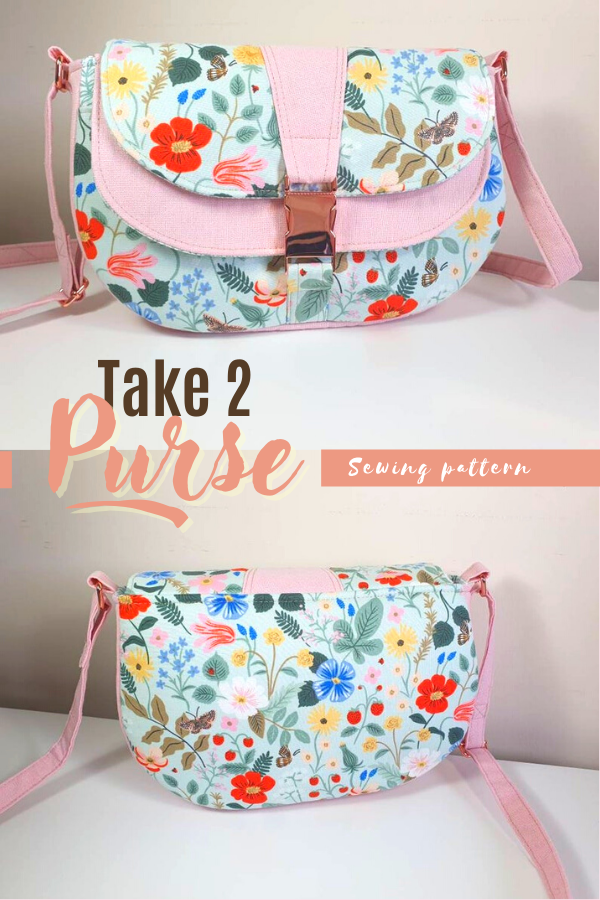 Double Zip Crossbody Purse - Sew Modern Bags