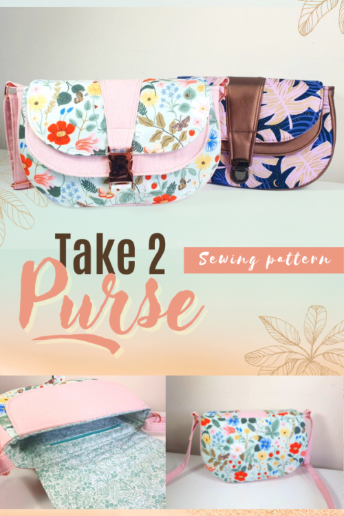 Take 2 Purse sewing pattern - Sew Modern Bags