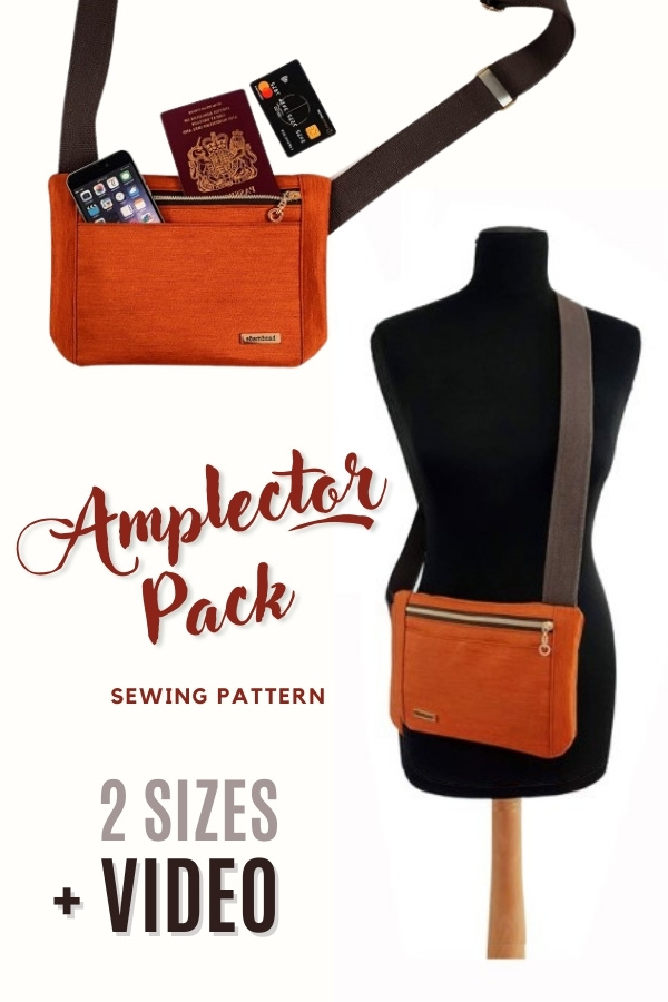 The Amplector Pack sewing pattern (2 sizes plus video)