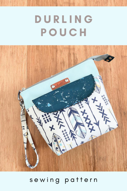 Durling Pouch sewing pattern - Sew Modern Bags