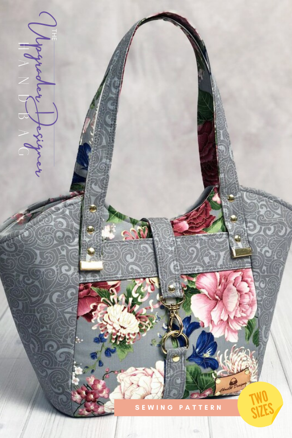 The Upgrader Designer Handbag pattern in 2 sizes