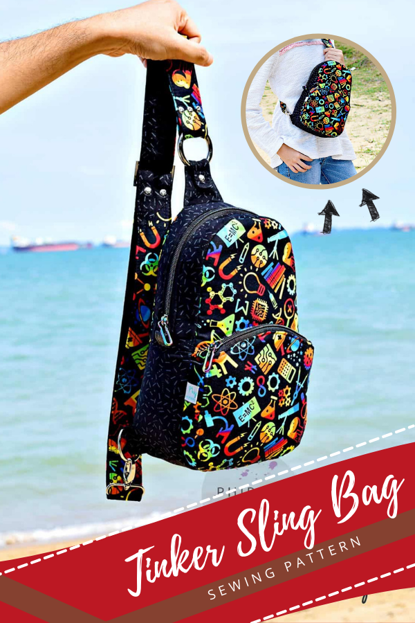 the ZOLA sling bag PDF pattern | see kate sew