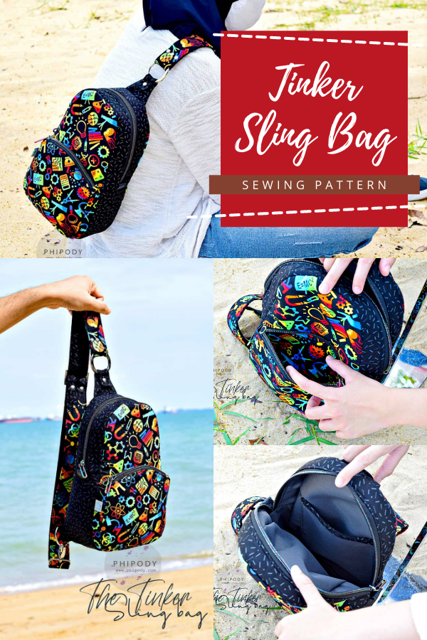 Tinker Sling Bag sewing pattern