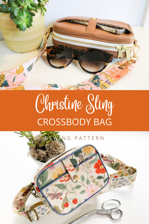 Christine Sling Crossbody Bag sewing pattern