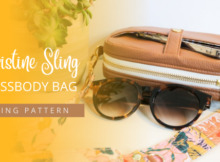 Christine Sling Crossbody Bag sewing pattern