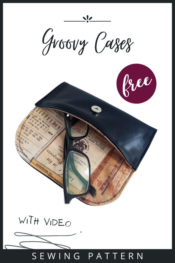 Groovy Cases FREE sewing pattern (with video)