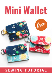 Mini Wallet FREE sewing tutorial - Sew Modern Bags