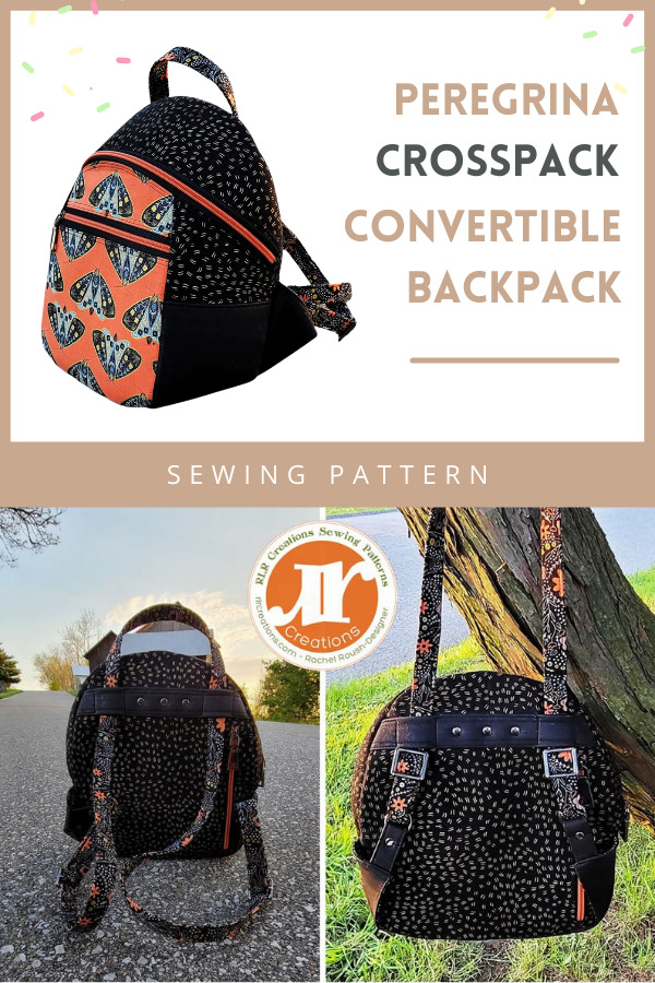 The Switch convertible backpack and cross-body bag PDF sewing