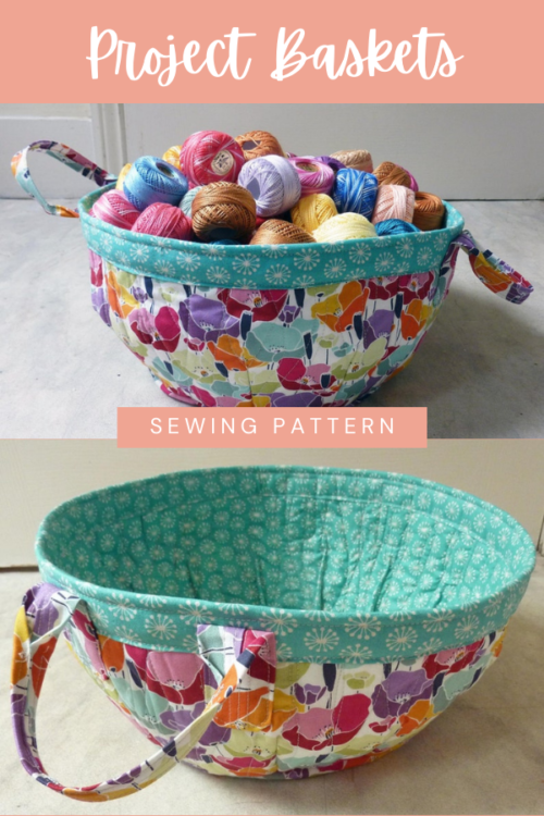 Project Baskets sewing pattern - Sew Modern Bags