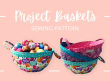 Project Baskets sewing pattern