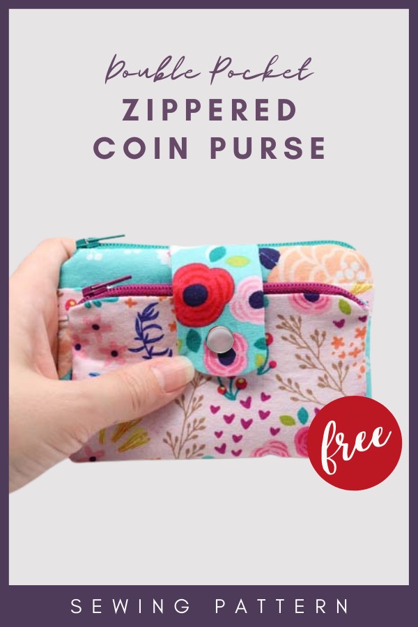 DIY Patchwork Double Coin Purse