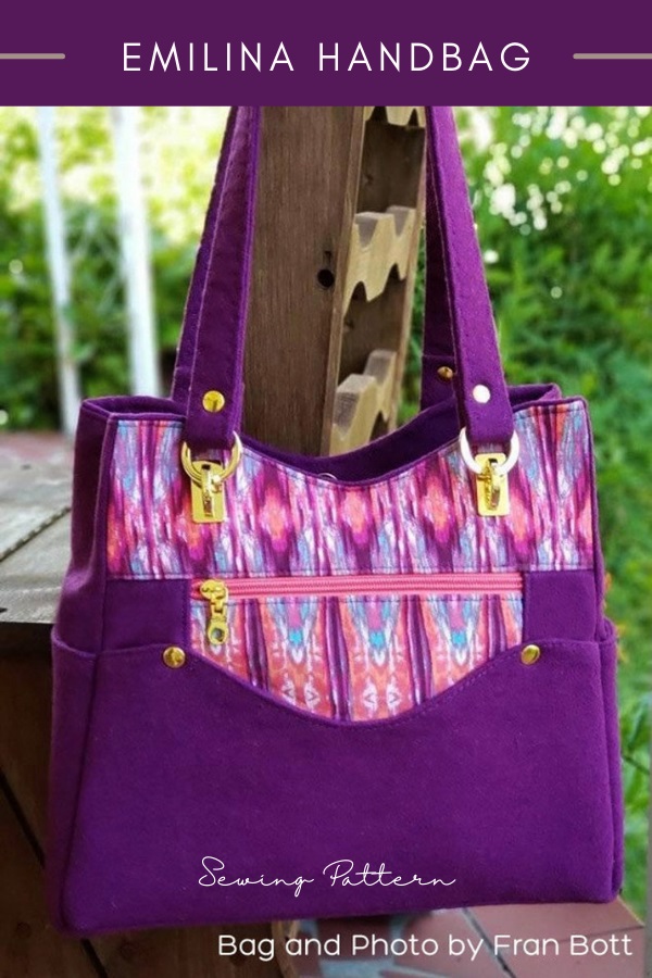 Emilina Handbag sewing pattern