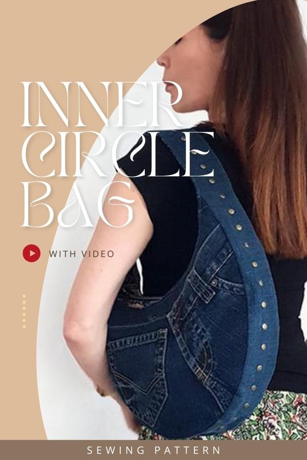 Inner Circle Bag sewing pattern (with video)