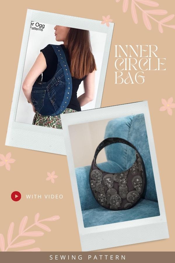 Inner Circle Bag sewing pattern (with video)