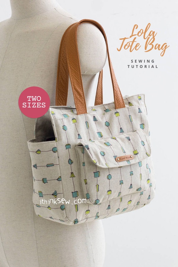 iThinksew - Patterns and More - FREE - Martha Market Bag PDF Pattern