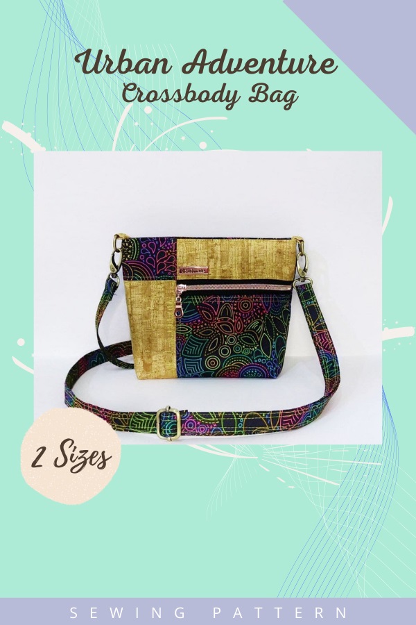 Double Zip Crossbody Purse - Sew Modern Bags