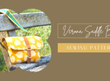 Verona Saddle Bag sewing pattern