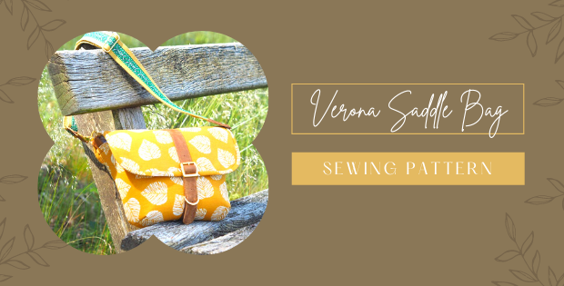 Verona Saddle Bag sewing pattern - Sew Modern Bags