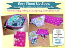 Easy Stand Up Bags sewing pattern
