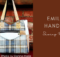 Emilina Handbag sewing pattern