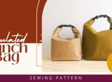 Insulated Lunch Bag sewing pattern (2 sizes)