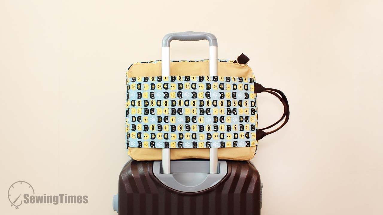 DIY Carry On Travel Bag FREE sewing tutorial (with video) Sew Modern Bags