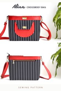 Alina Crossbody Bag sewing pattern - Sew Modern Bags