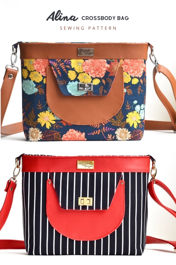 Alina Crossbody Bag sewing pattern