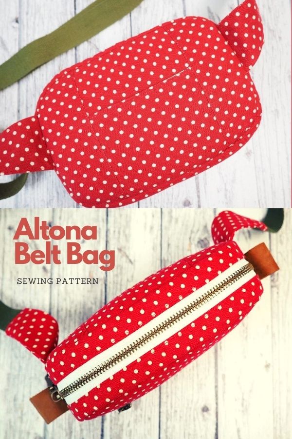 Altona Belt Bag sewing pattern Sew Modern Bags