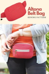 Altona Belt Bag sewing pattern - Sew Modern Bags