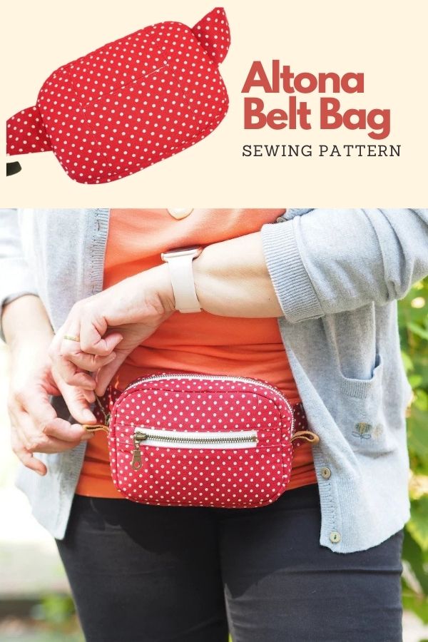 Altona Belt Bag sewing pattern Sew Modern Bags