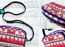 Double Zipper, Double Gusset Bag FREE sewing video tutorial