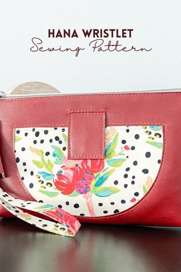 Hana Wristlet sewing pattern