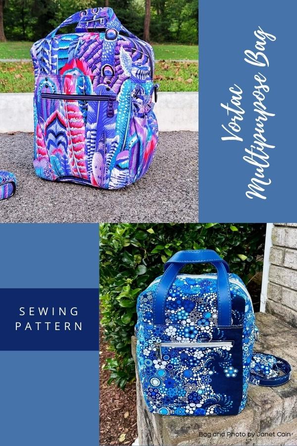Vortac Multipurpose Bag sewing pattern