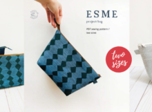 Esme Zipper Pouch sewing pattern (2 sizes)