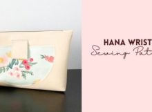Hana Wristlet sewing pattern