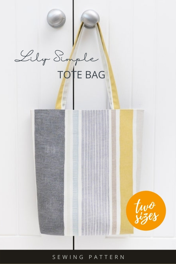 Tiger Lily Tote PDF Pattern – SewFlo Sewing