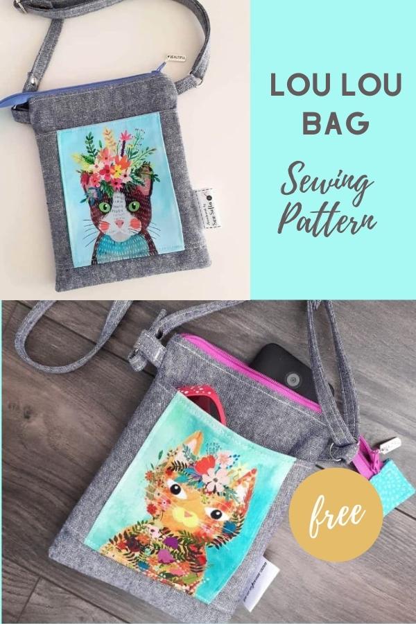 Lou Lou Bag FREE sewing pattern