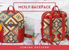McFly Backpack sewing pattern (2 sizes with videos)