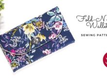 Fold-N-Go Wallet sewing pattern (with video)