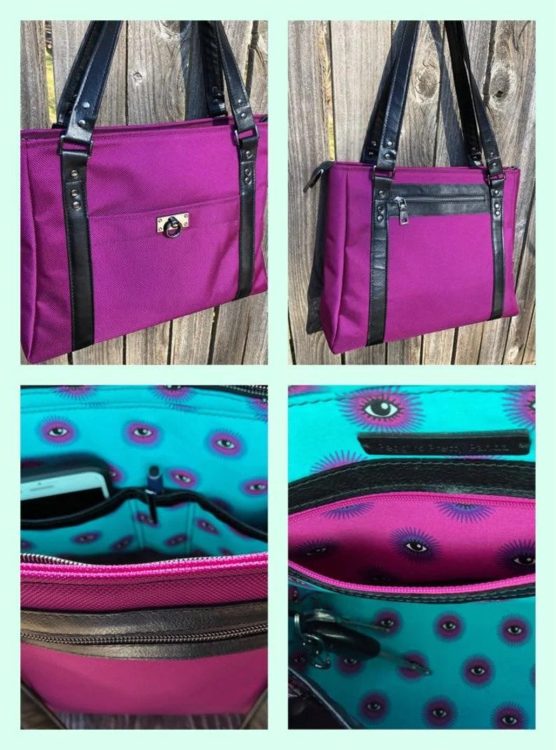 Voyage Handbag sewing pattern - Sew Modern Bags