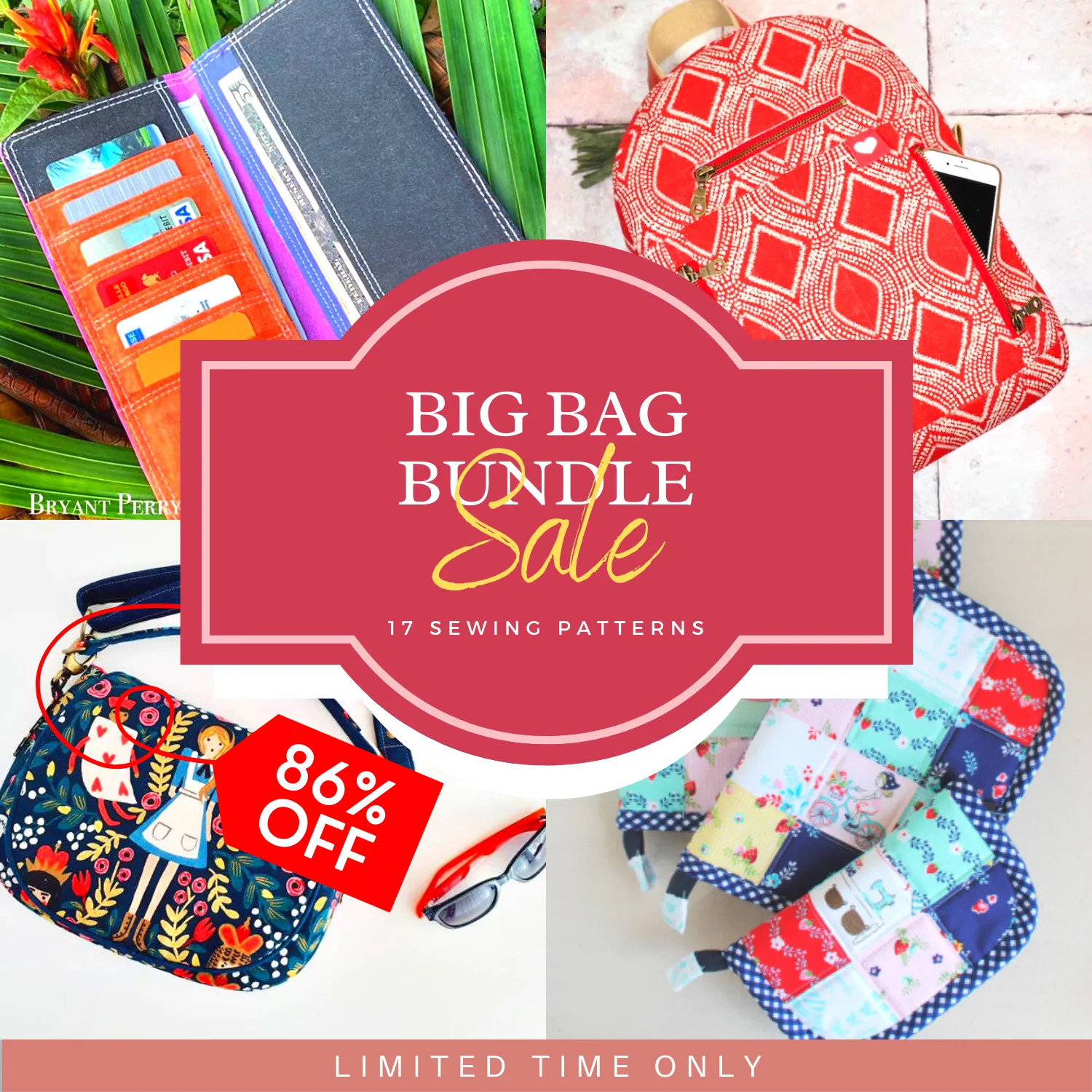 Big Bag Bundle Sale - limited time deal - Sew Modern Bags