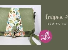 Enigma Purse sewing pattern (with video)