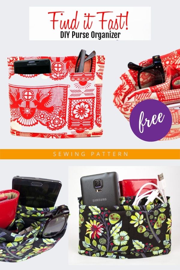 15+ Free Purse Organizer Patterns