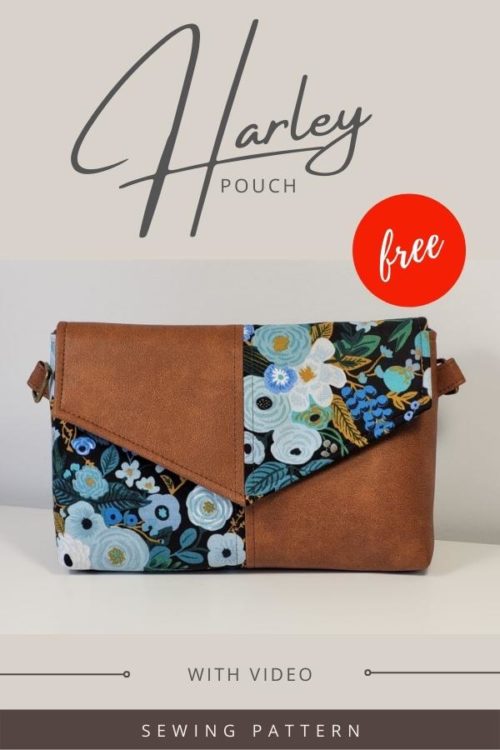 Harley Pouch FREE sewing pattern (with video) - Sew Modern Bags