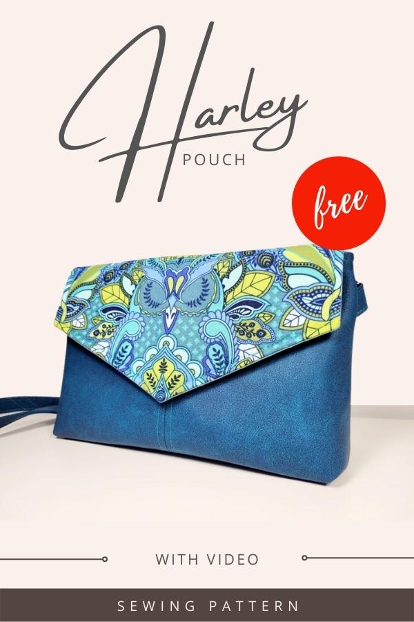 Harley Pouch FREE sewing pattern (with video)